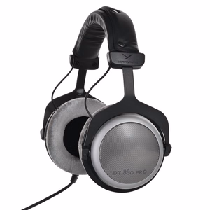 Beyerdynamic DT 880 PRO – studiokuulokkeet, puoliavoimet, mustat/hopeiset (490970)
