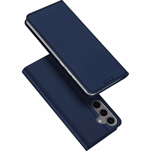 Dux Ducis SKIN PRO lompakkosuojakuori Samsung S25 sininen