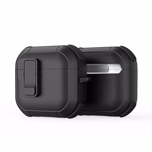 DUX DUCIS PECP - TPU+PC suojakotelo AirPods 4 musta
