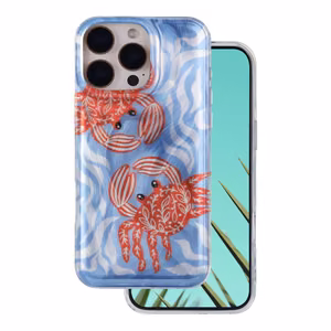 Ultra Trendy Summer suojakuori iPhone 15 Pro 6,1" rapu