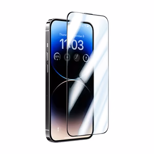 Benks Karkaistu lasi Glass Warrior Sapphire Coating (FC57) iPhone 14 Pro:lle musta