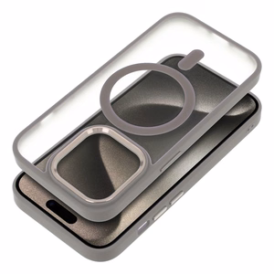 Suojakuori iPhone 17 AIR:lle Full Matte Mag Cover yhteensopiva MagSafe titaani
