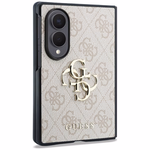 Vaaleanpunainen Guess Big 4G Logo -suojakuori Samsung Galaxy Z Fold8 -mallille