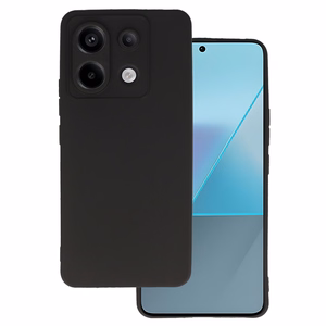 Back Case Matt Suojakuori Xiaomi Redmi Note 13 Pro 5G:lle - musta