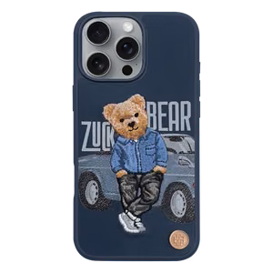 Zuck Bear San Francisco Fortune iPhone 16 Suojakuori Bay Area Player