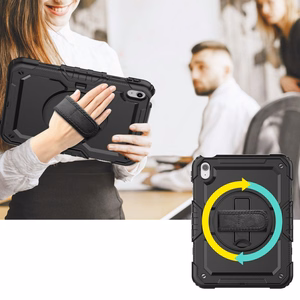 Tech-Protect Solid360 Suojakuori iPad 10.9" 2022:lle - musta