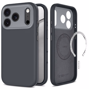 Tech-Protect Uniq MagSafe CC -suojakuori iPhone 18 Pro Max / 17 Pro Max -malleille, grafiitinharmaa