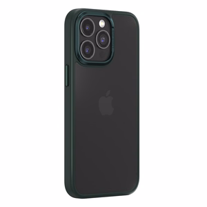 Comma Joy Elegant -kuori iPhone 15 Plus tummanvihreä