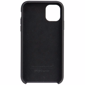 Audi Silikoninen Suojakuori iPhone 12/12 Pro 6.1 musta/musta kova kuori AU-LSRIP12P-Q3/D1-BK