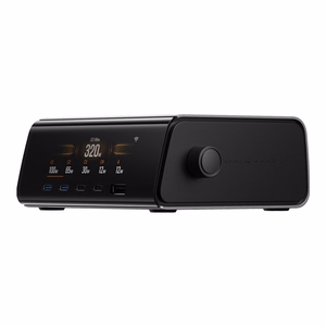 EcoFlow RAPID Pro 320W telakka-asema, 4xUSB-C, 1xUSB-A, GaN