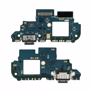Charging Port Compatible With Samsung A546 A54 5G with Flex Silver OEM
