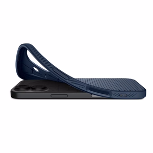 Spigen Liquid Air Suojakuori iPhone 17:lle Navy Blue