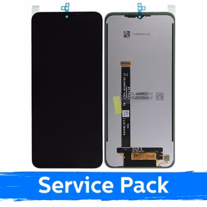 LCD-näyttö yhteensopiva Samsung G556 Xcover 7 musta (Service Pack)