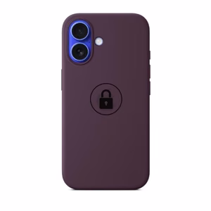 Silicone Case v2 -suojakuori iPhone 16 Plus:lle, Plum