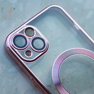 Color Chrome Mag Suojakuori iPhone 17 6,3 ruusukultainen