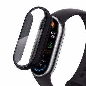 Tech-Protect Defense360 Suojakuori Xiaomi Smart Band 9 / 9 NFC:lle - musta