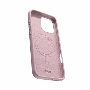 Etteri Silicone Mag case for iPhone 16 Pro 6,3" light pink