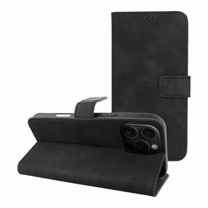 Läppäsuojakuori iPhone 16 PRO MAX:lle Tender Book musta