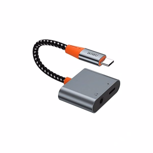 WiWU - Ääniadapteri LT10 Type C - Type C + 3.5mm