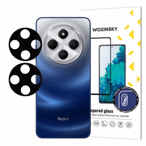 Wozinsky Full Camera Glass Xiaomi Redmi 14C 5G:lle, 2-pakkaus