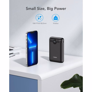 VEGER varavirtalähde 20000 mAh PD QC3.0 2A 22,5W S20 (W2053) musta