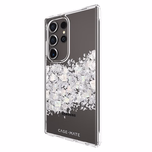 Case-Mate Karat suojakuori Samsung Galaxy S24 Ultra -laitteelle, helmiäiskoristeltu, A Touch of Pearl