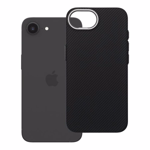 MagSafe-yhteensopiva K-Look-suojakuori iPhone 16e (SE4 2025) / 17e, musta