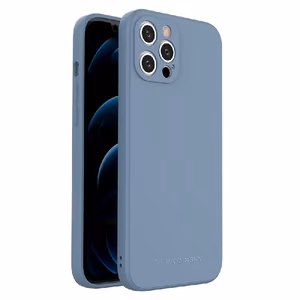 Wozinsky Color Case -silikonisuojakuori iPhone 11 Pro Max:lle, sininen