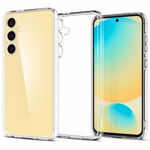 Spigen Ultra Hybrid Suojakuori Samsung Galaxy S24 FE:lle - läpinäkyvä