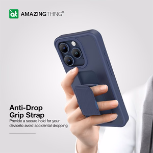 Amazing Thing Matte Pro Mag Case 12FT IP156.1PMPBU for Iphone 15 Pro navy