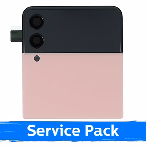 LCD-näyttö Samsung F711 Z Flip3 (ULOMPI) kehyksellä / vaaleanpunainen / (Service Pack)