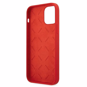 Guess GUHCP12LLSPEWRE iPhone 12 Pro Max 6.7" punainen/punainen kova kotelo Peony-mallisto