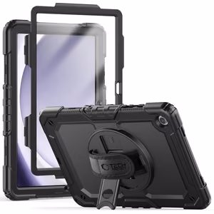 Tech-Protect Solid360 Suojakuori Samsung Galaxy Tab A9+ 11.0 X210 / X215 / X216:lle - musta