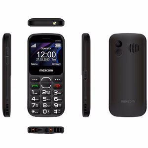 Maxcom MM 443 4G -matkapuhelin, musta