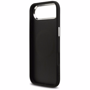 Guess Glitter Triangle Logo MagSafe -suojakuori iPhone 17 Air - musta