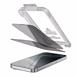 Tech-Protect Quick Set Spy+ Yksityisyyslasi 2 kpl iPhone 16 Pro:lle
