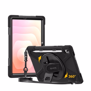 Crong Defender Plus - Kestävä suojakuori Samsung Galaxy Tab S11 11" (musta)
