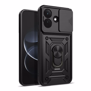 Tech-Protect CamShield Pro -suojakuori laitteelle Xiaomi Redmi Note 17 Pro 5G – musta