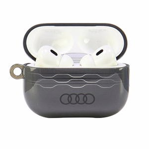 Audi IML Geometric Pattern AirPods Pro 2 Suojakuori - harmaa