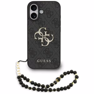Guess 4G Strap 4G Classic Logo Case for iPhone 17 - Black