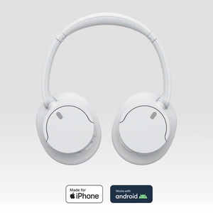 Sony WH-CH720 kuulokkeet langallinen ja langaton päänauha puhelut/musiikki USB Type-C Bluetooth valkoinen