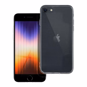 Läpinäkyvä Suojakuori iPhone 7 / 8 / SE 2020 / SE 2022:lle 2 mm (kameransuoja)
