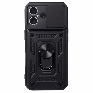 Slide Camera Armor Suojakuori iPhone 17:lle musta
