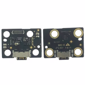 Latausliitin yhteensopiva Xiaomi Redmi Padin (10,61") 2022 kanssa flex-kaapelilla / hopea OEM