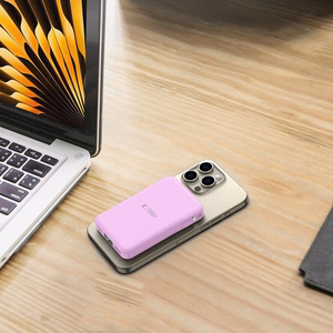 Tech-Protect PB31 MagSafe 10000mAH Power Bank - violetti