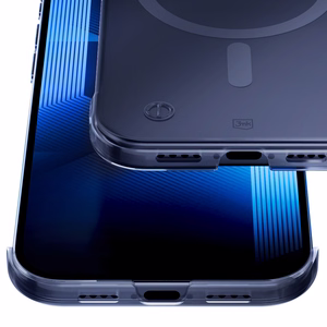 3mk Just20g MagCase Suojakuori iPhone 16 Plus:lle - läpinäkyvä