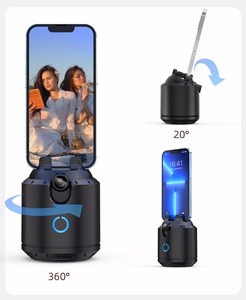 Phone holder with 360° face tracking P3 black