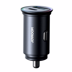 Car charger Joyroom JR-CCN04 USB-C/USB-A 60W black