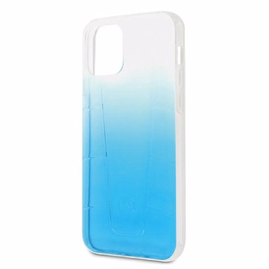 Mercedes Transparent Line -kotelo iPhone 12:lle / iPhone 12 Pro:lle - sininen