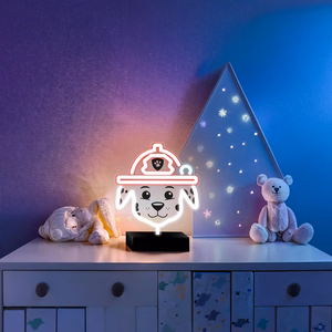 Neon LED jalustalla Paw Patrol - Marshall OW-120646